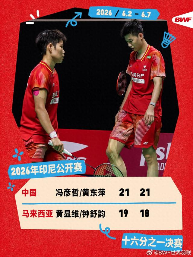 印尼公开赛“凤凰”组合成功复仇 梁伟铿/王昶爆冷止步首轮|石宇奇|世界羽联|冯彦哲|黄东萍|陈雨菲_新浪新闻